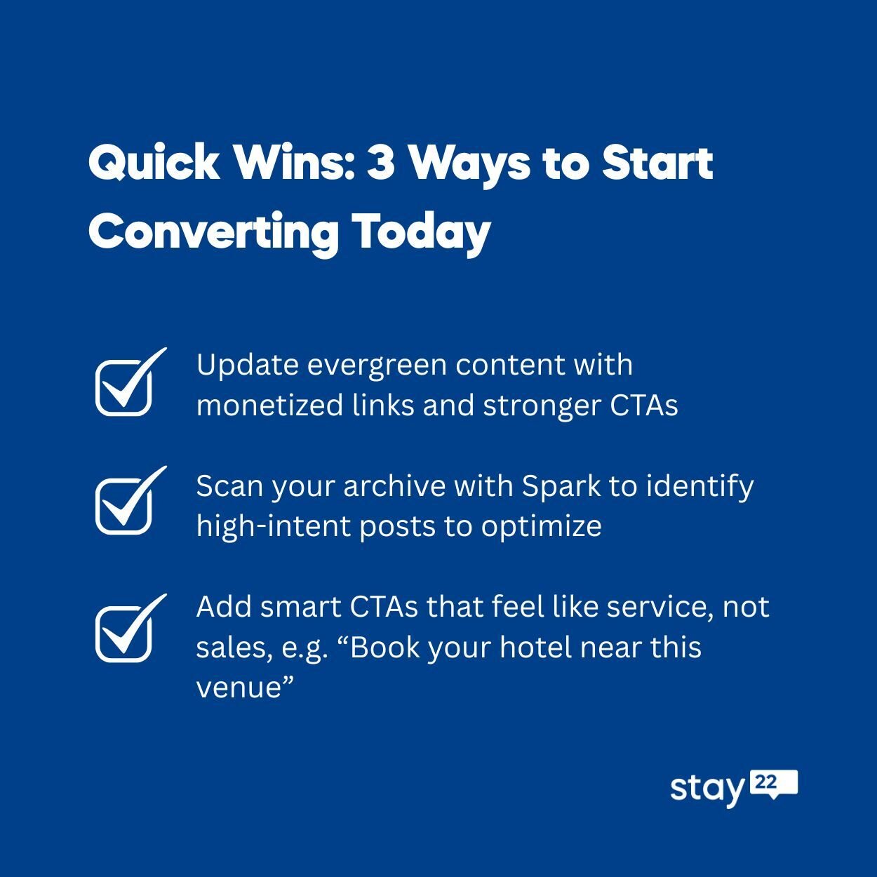 3 ways publishers start converting today