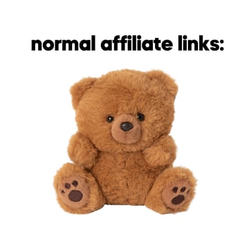 normal affiliate links