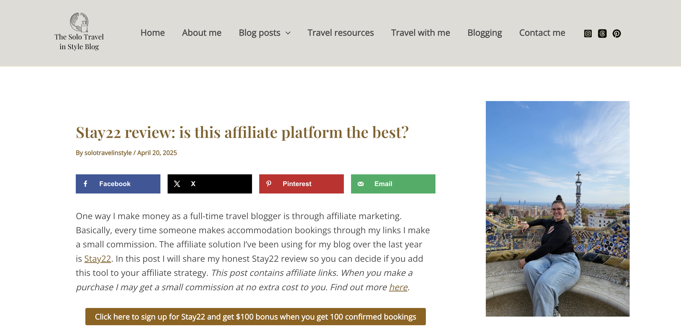 solo travel in style review